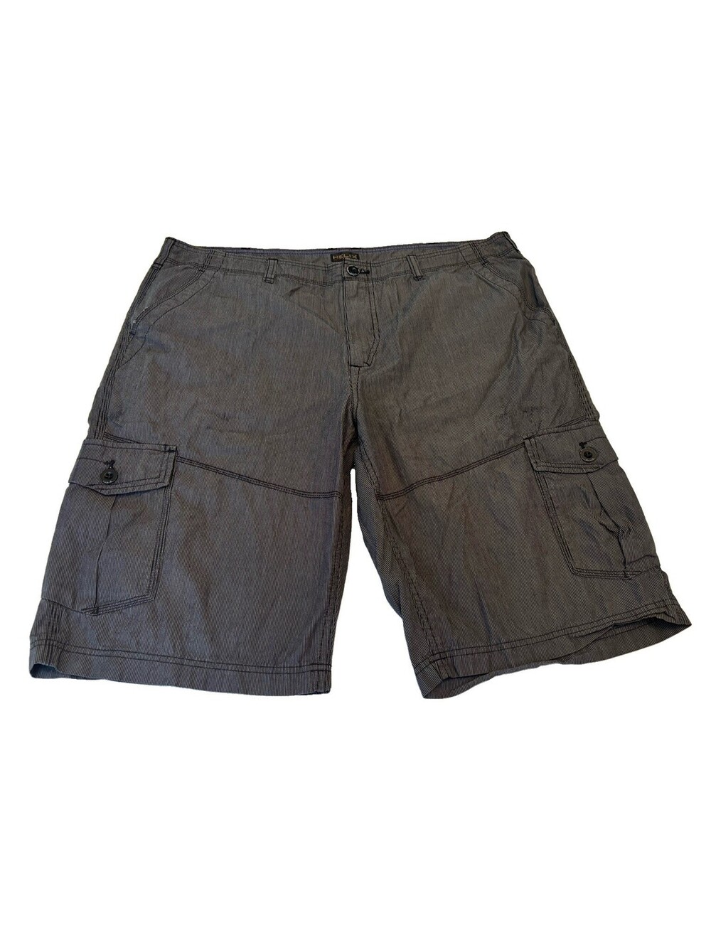 Men’s Helix Y2K Cargo Shorts Grey Utility Size 40